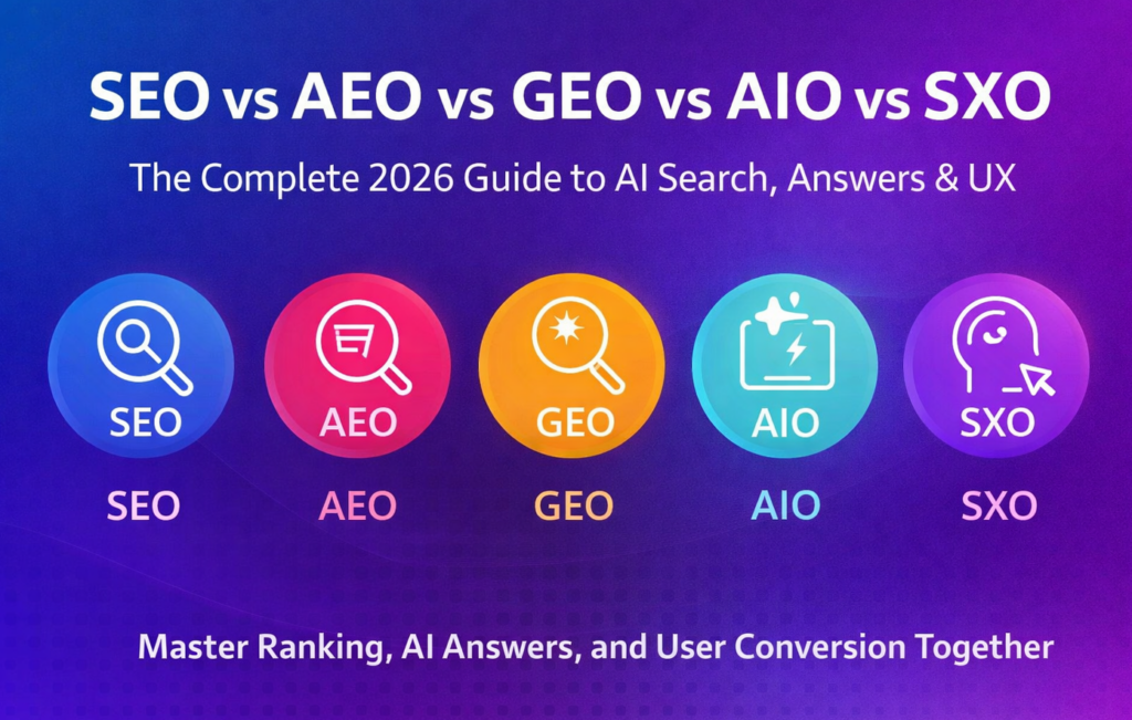 seo vs geo vs 1